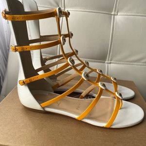 Never worn Christian Louboutin sandles
